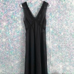 Vintage Beau Monde Lingerie Sheer Slip Dress